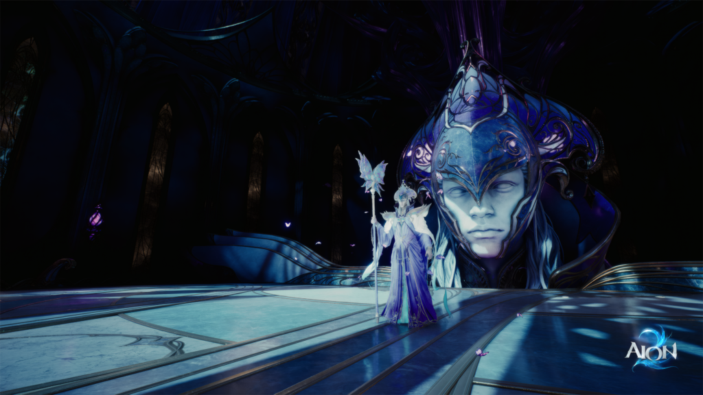Aion 2 boss standing ominously